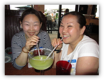 Russian Ambassadors Enjoying Themselves in St. Louis